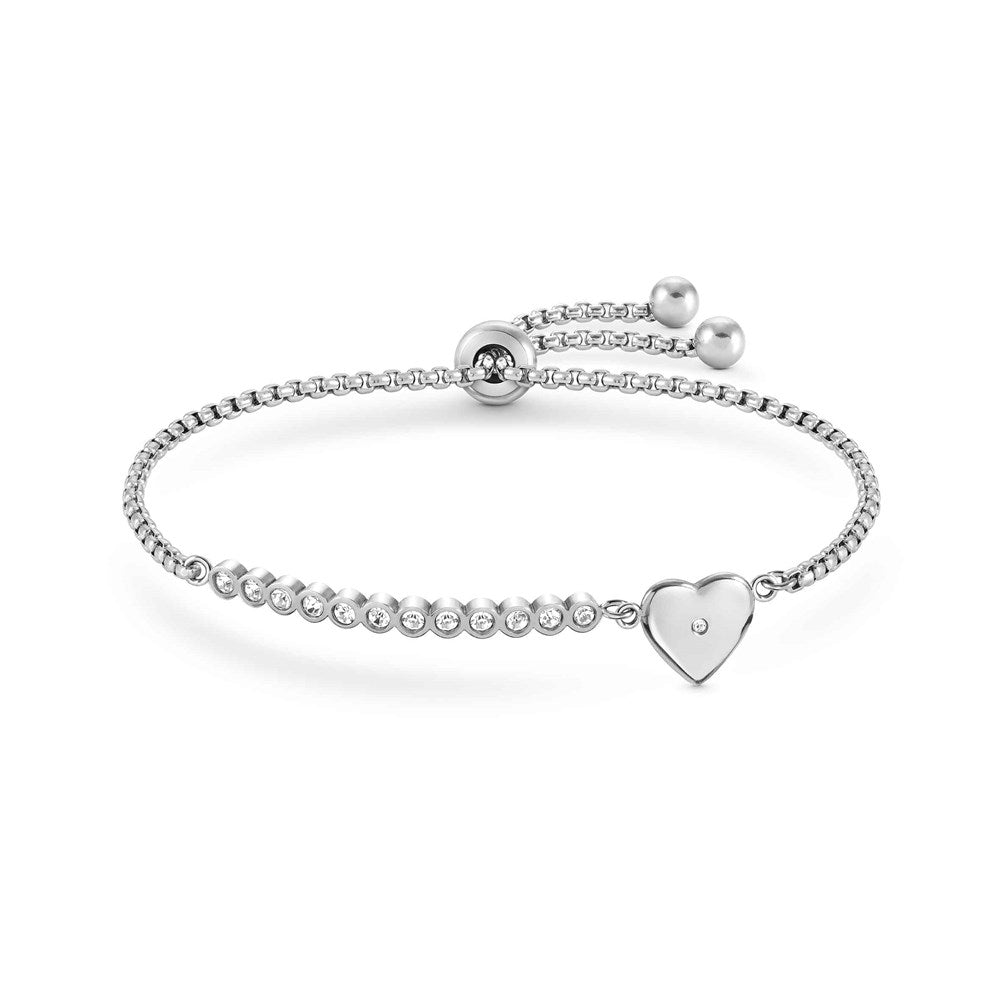 Nomination Milleluci Silver Heart Bracelet
