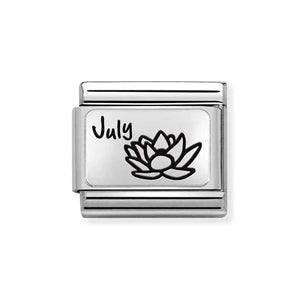 Nomination July Birth Flower Charm