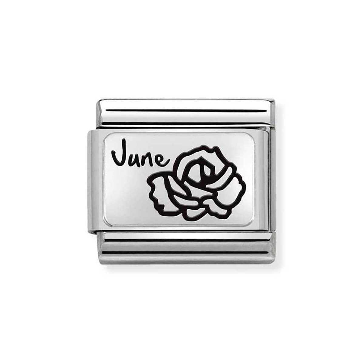 Nomination June Birth Flower Charm