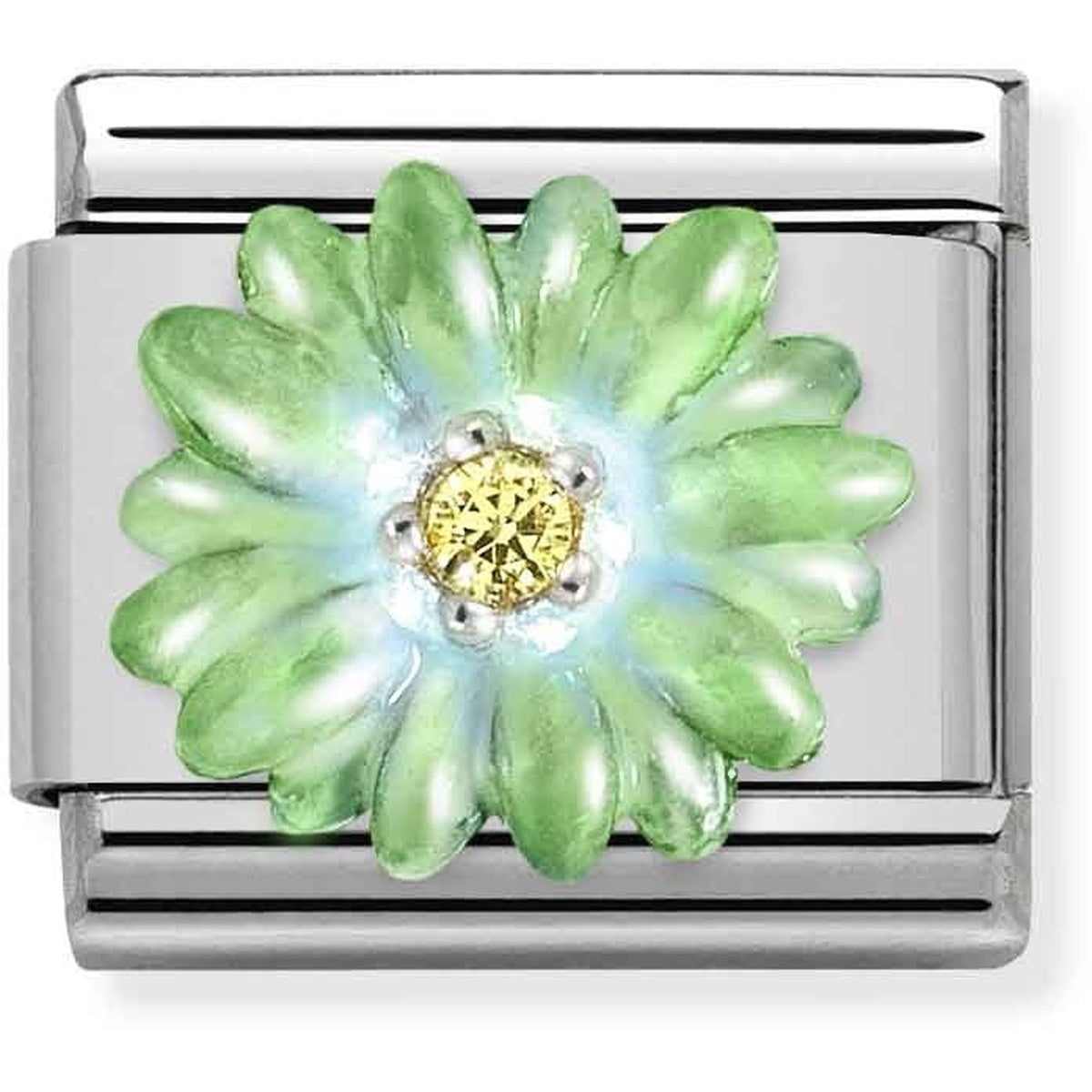 Nomination Green Flower Charm