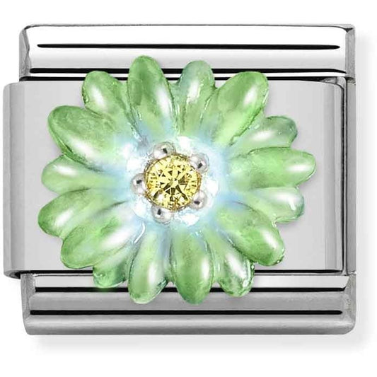 Nomination Green Flower Charm