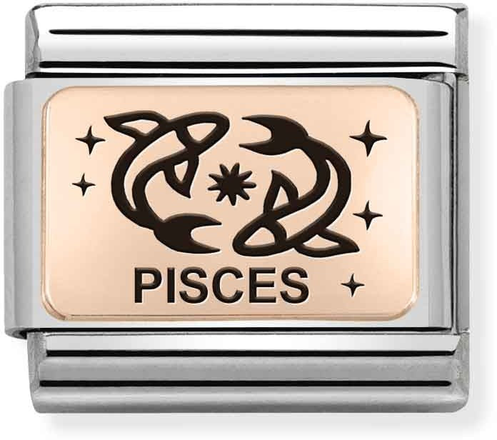 Nomination Rose Gold Pisces Charm