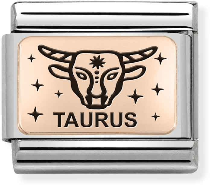 Nomination Rose Gold Taurus Charm