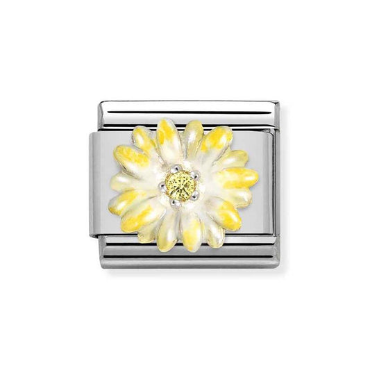 Nomination Yellow Flower Charm