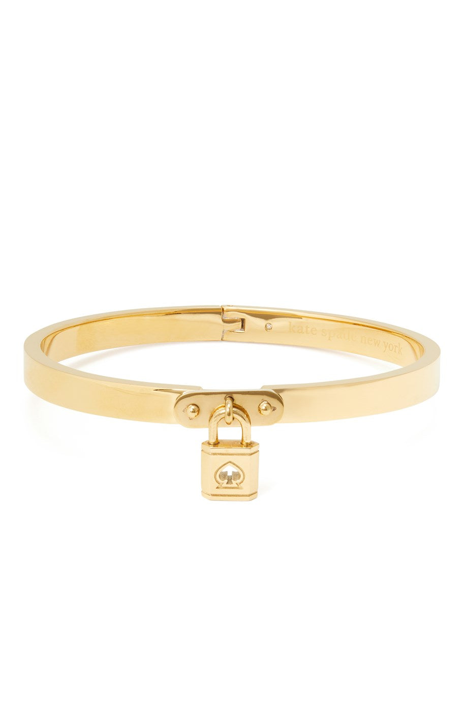 Kate Spade New York Gold Padlock Bangle