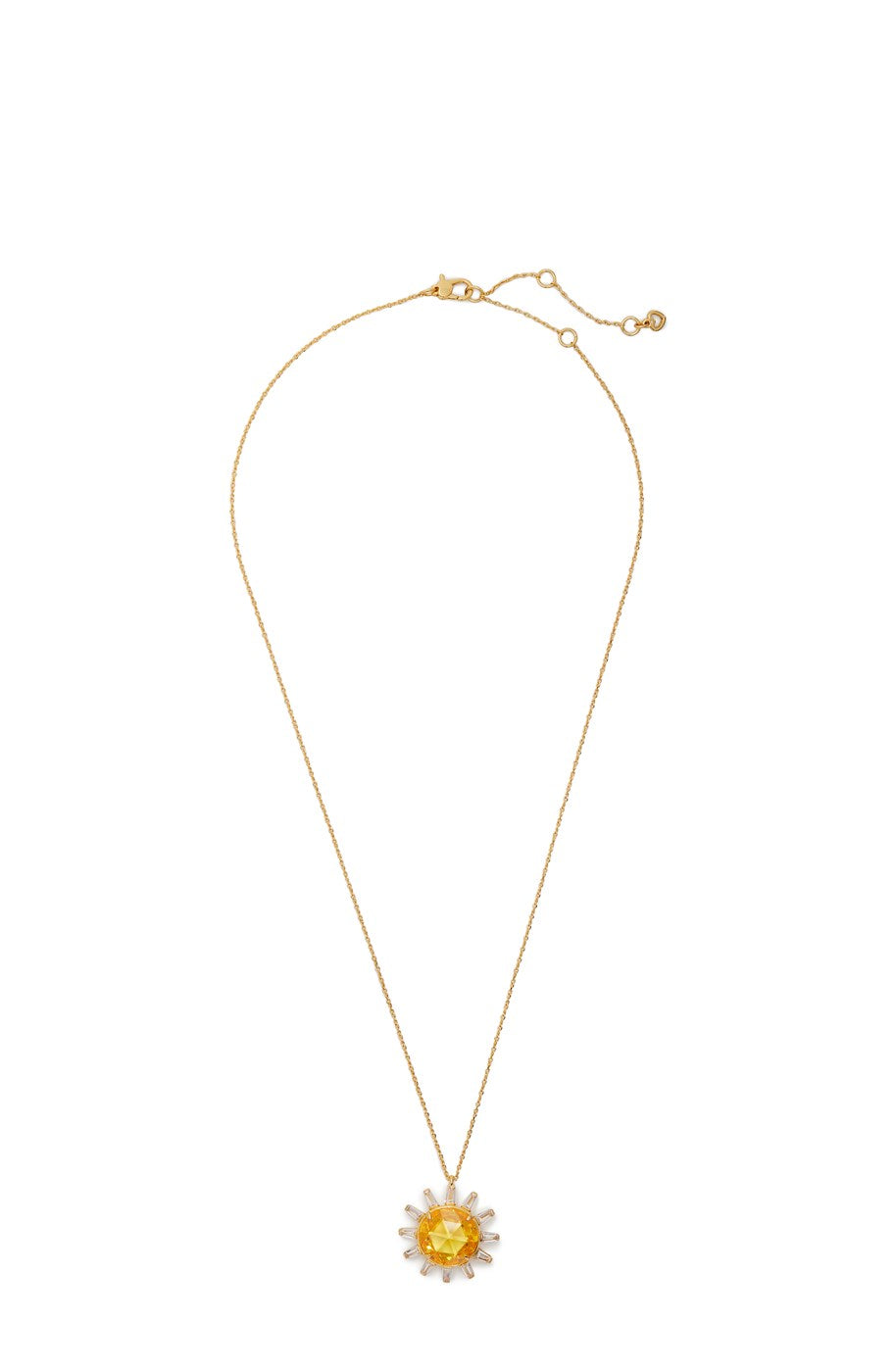 Kate Spade New York Gold Sunflower Necklace