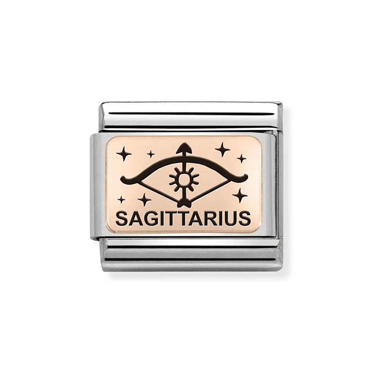 Nomination Rose Gold Sagittarius Charm