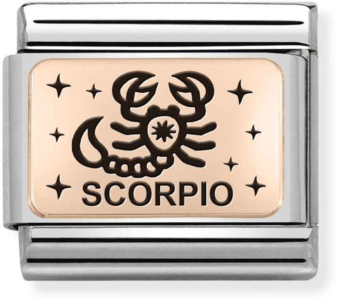 Nomination Rose Gold Scorpio Charm
