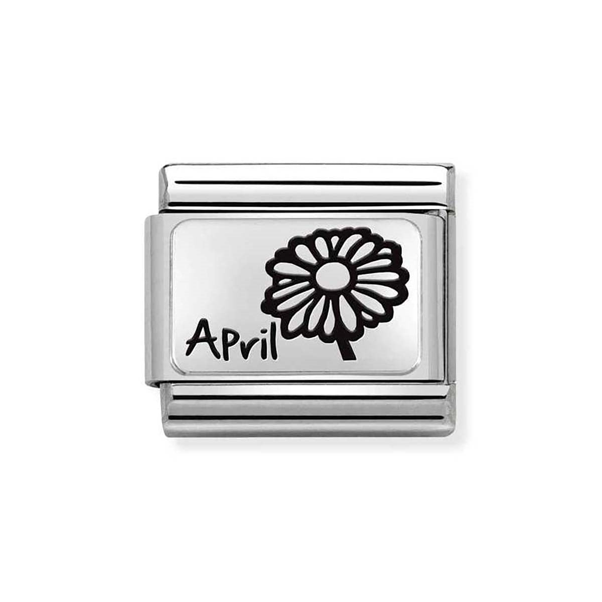 Nomination April Birth Flower Charm
