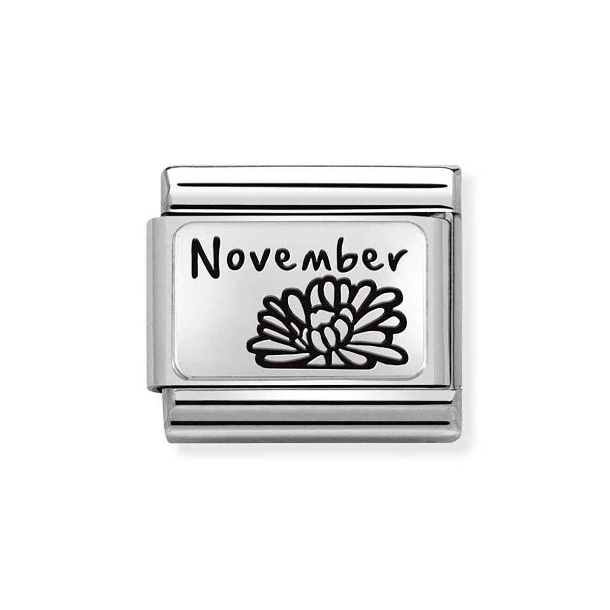 Nomination November Birth Flower Charm