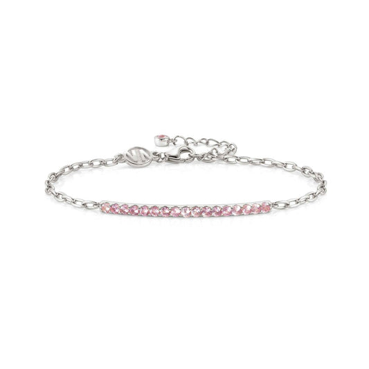 Nomination Lovelight Silver + Pink Bracelet