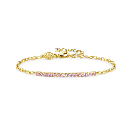 Nomination Lovelight Gold + Pink Bracelet