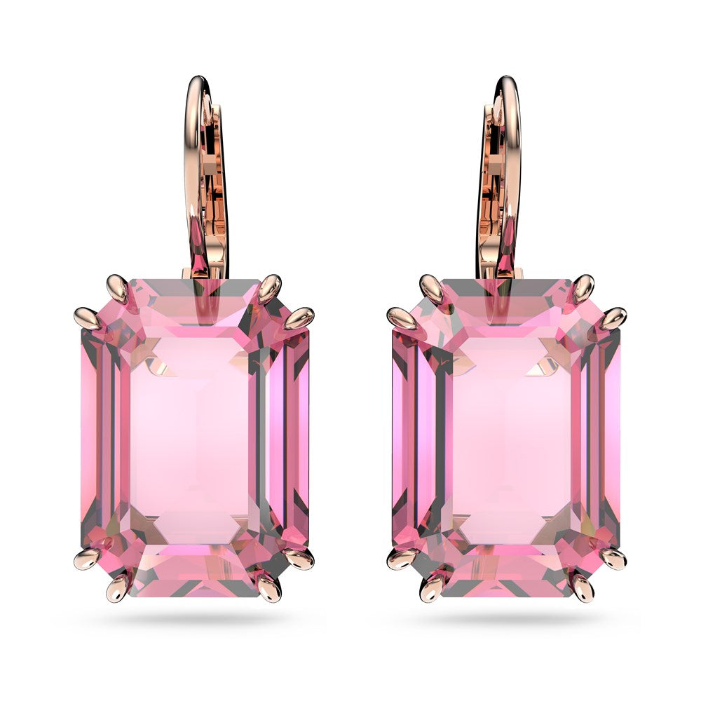 Swarovski Millenia Pink Drop Earrings