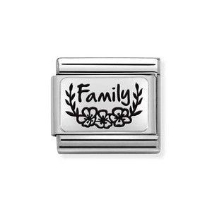 Nomination Family Flowers Charm