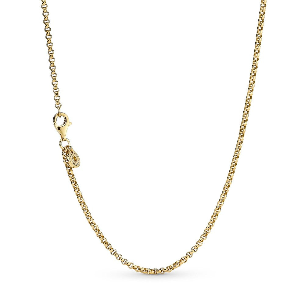 Pandora 14k Gold-Plated Rolo Chain Necklace