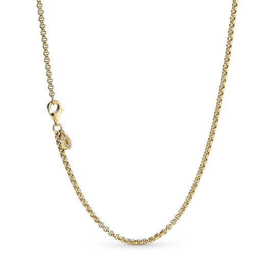 Pandora 14k Gold-Plated Rolo Chain Necklace