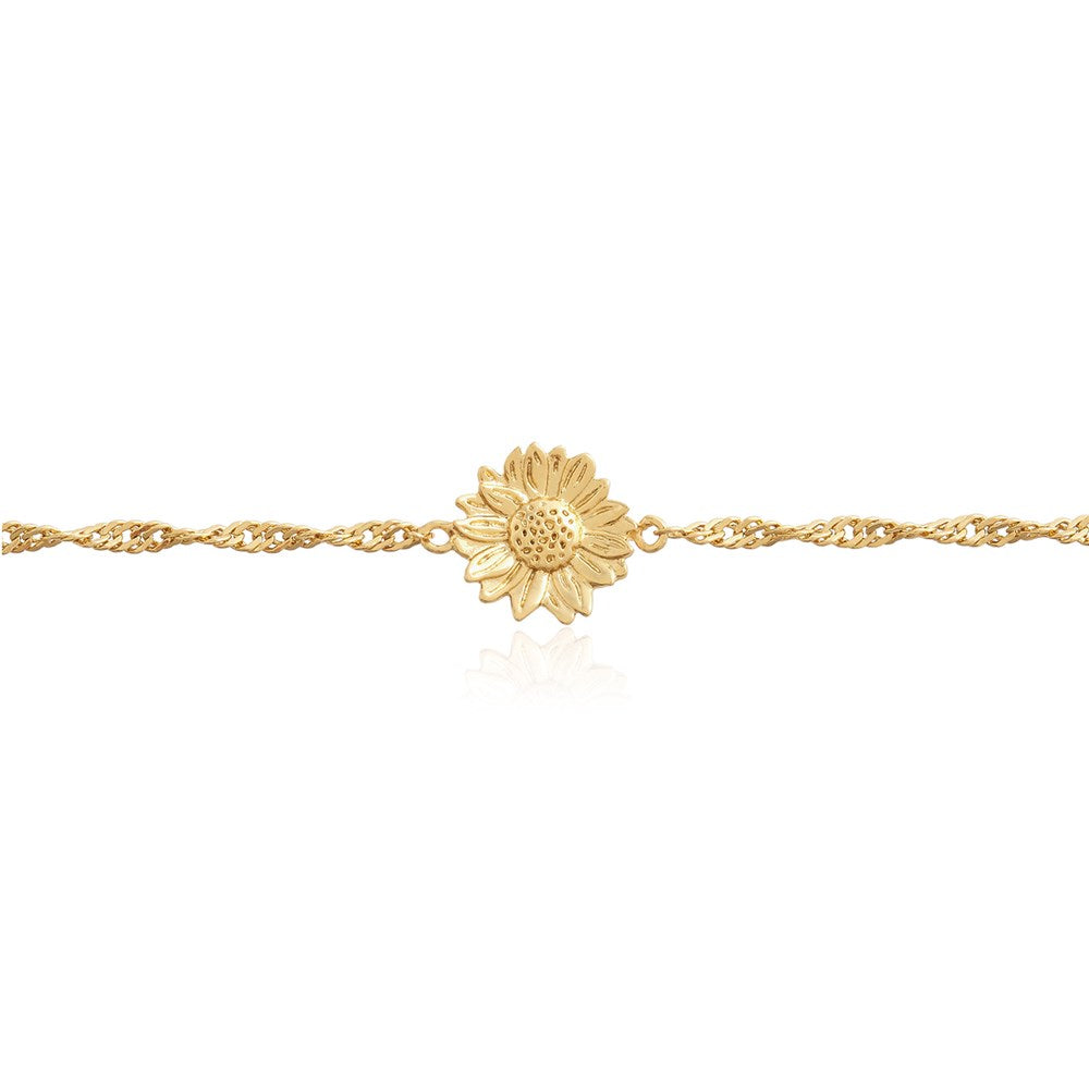 Olivia Burton Gold Sunflower Bracelet