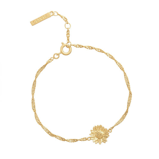 Olivia Burton Gold Sunflower Bracelet