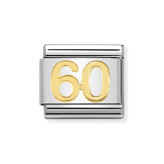 Nomination 60th Birthday Charm