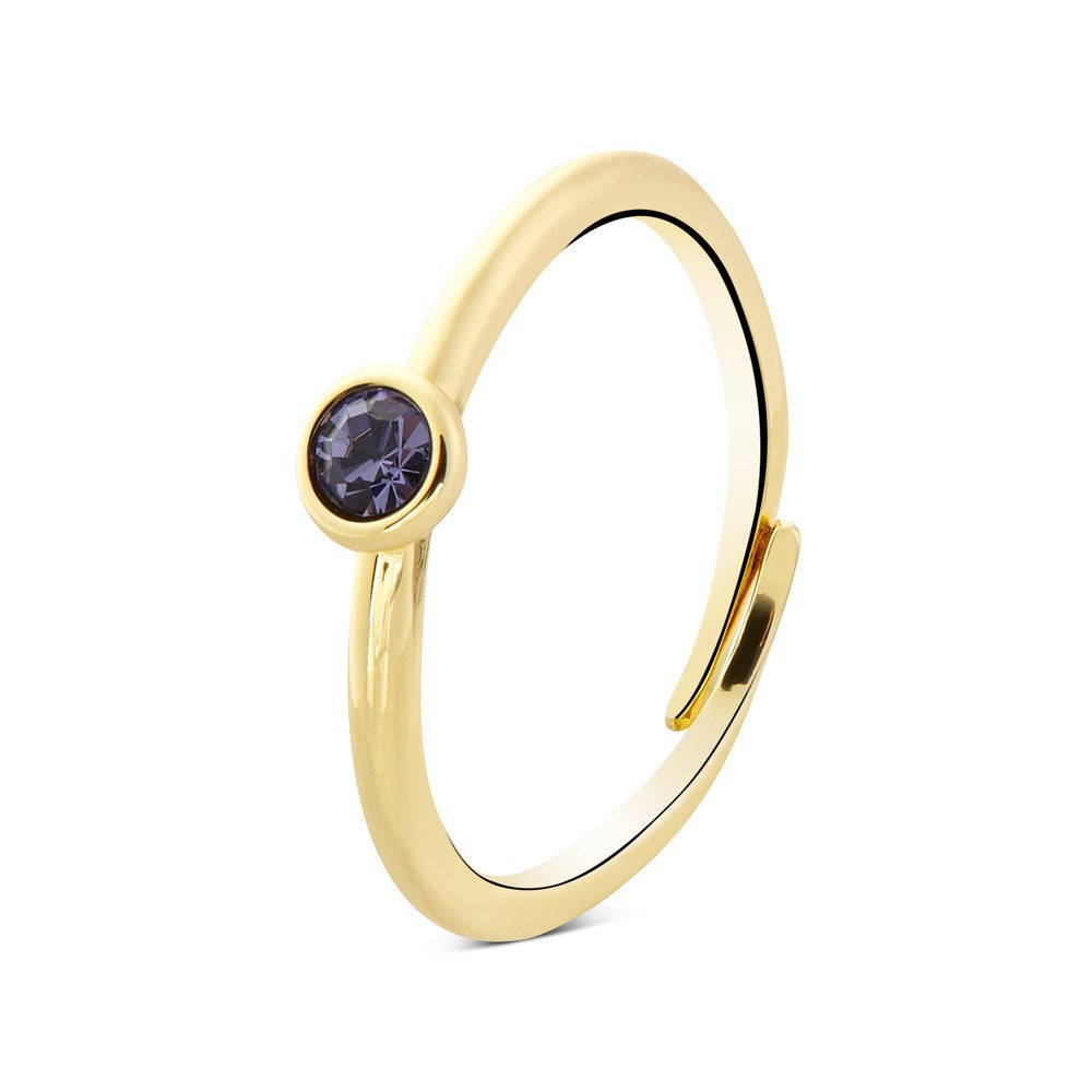 Karma Gold December Adjustable Ring