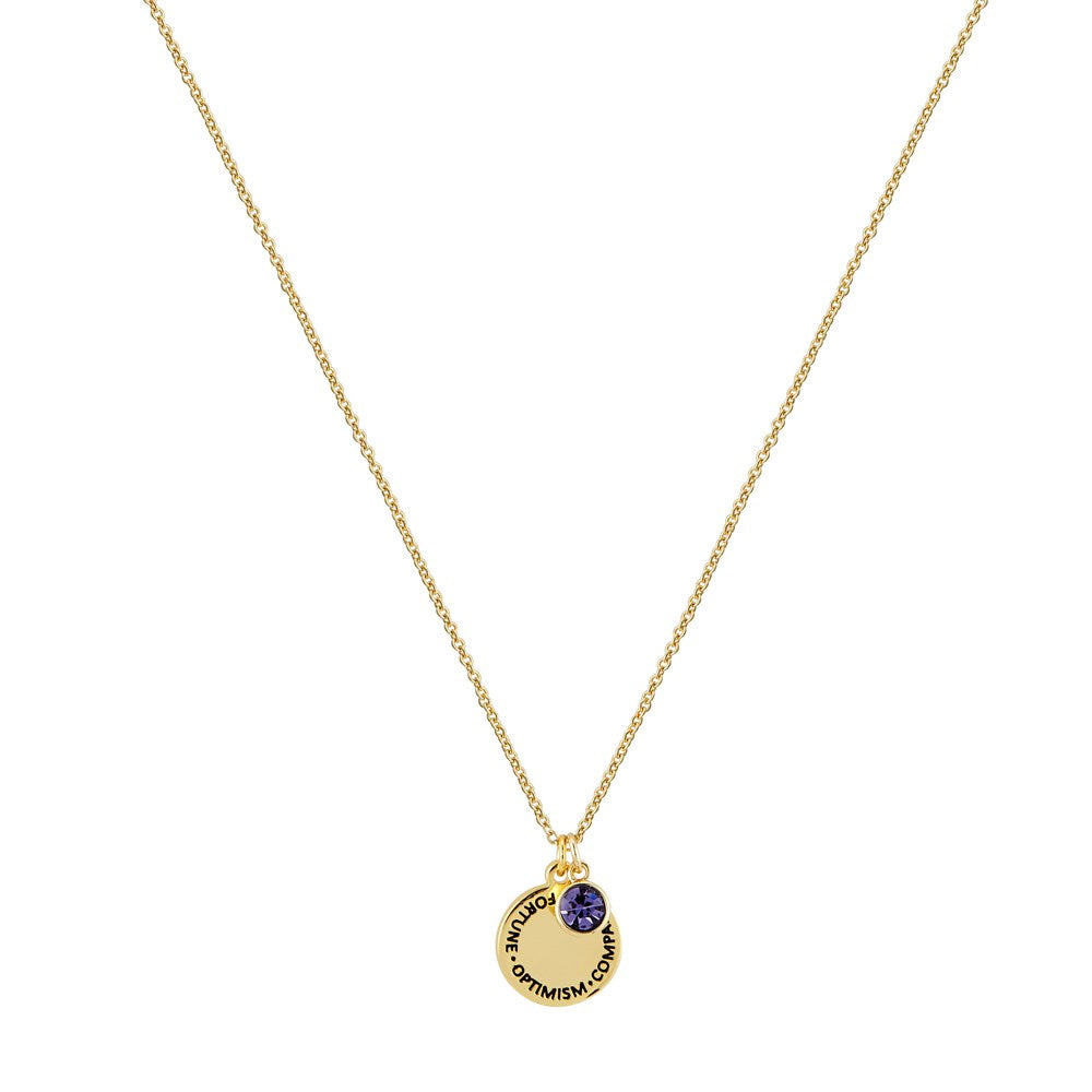 Karma Gold December Necklace