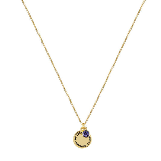 Karma Gold December Necklace