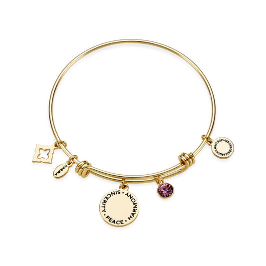 Karma Gold February Bangle