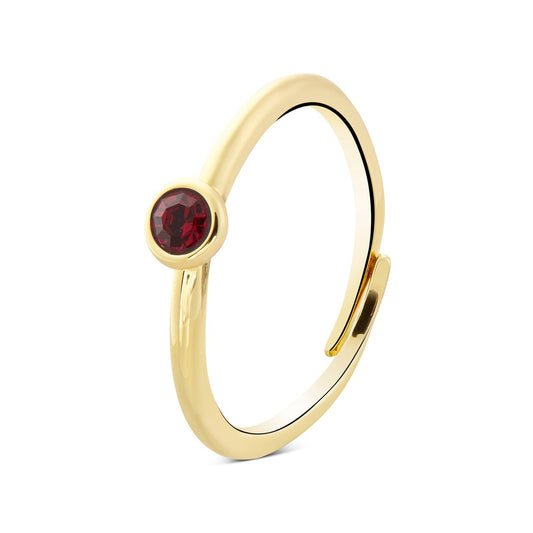 Karma Gold July Adjustable Ring