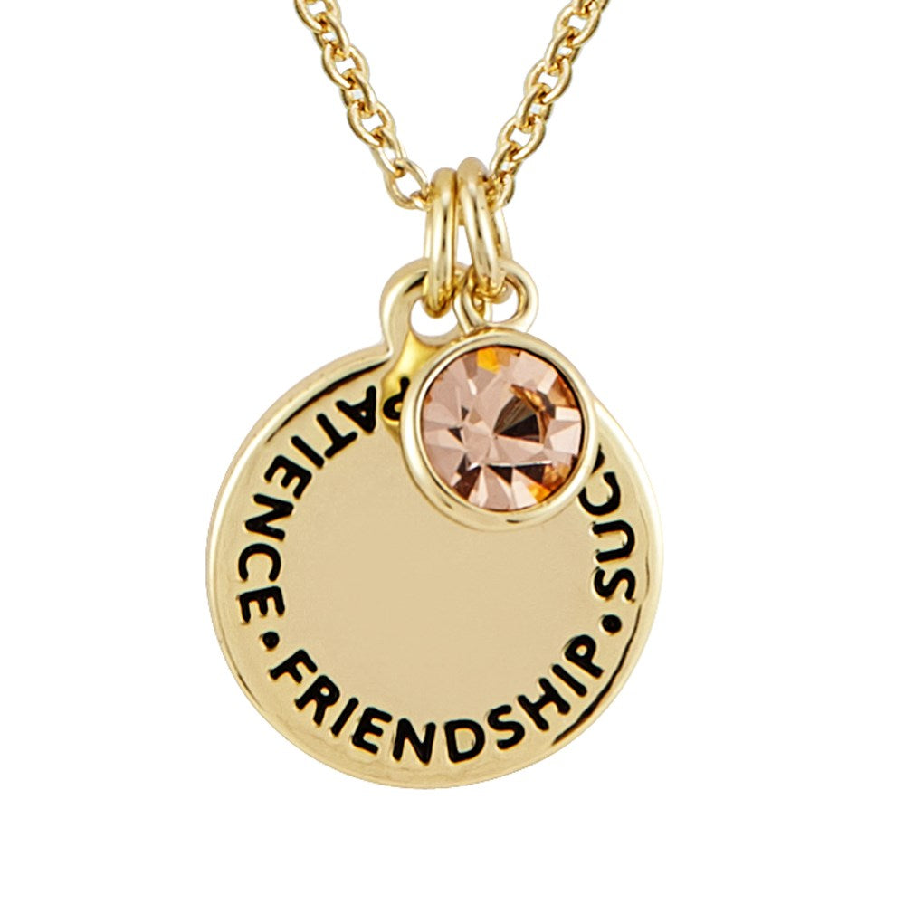 Karma Gold November Necklace