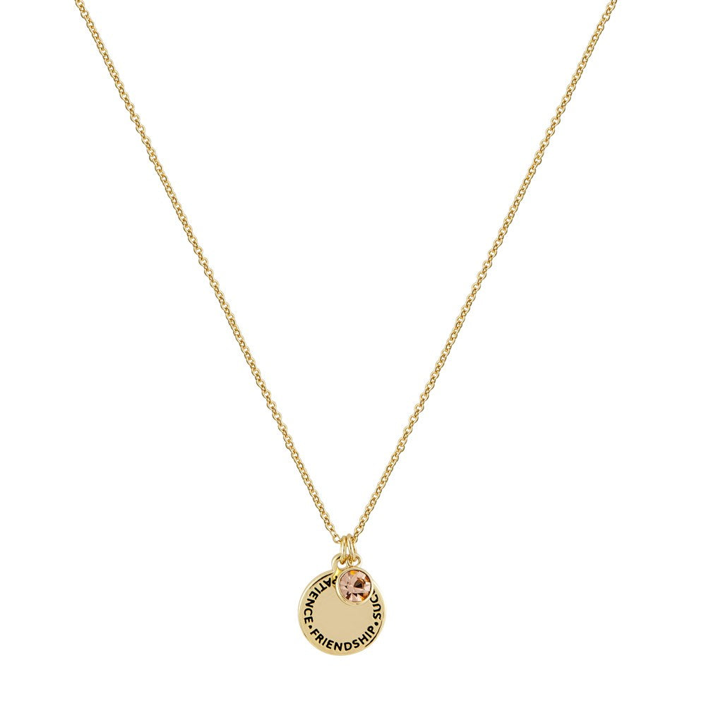 Karma Gold November Necklace