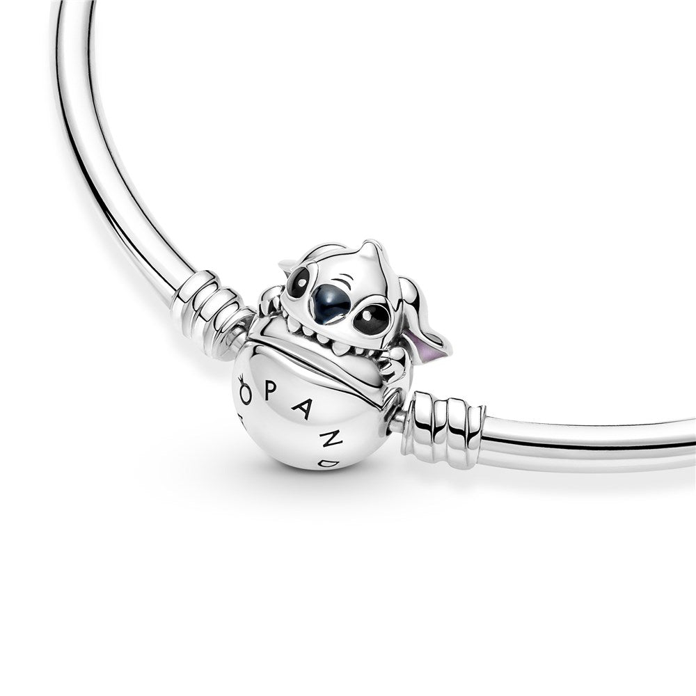 Pandora Moments Disney Stitch Clasp Bangle