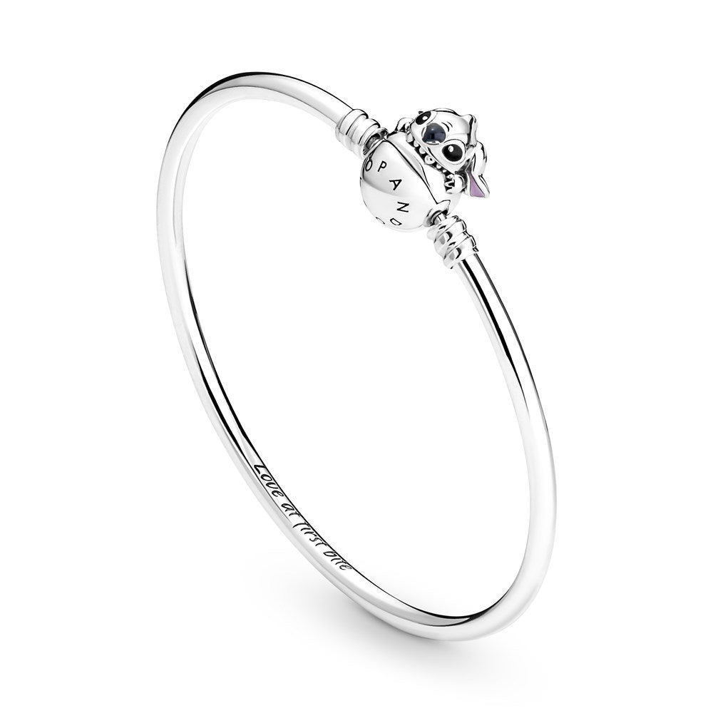 Pandora Moments Disney Stitch Clasp Bangle