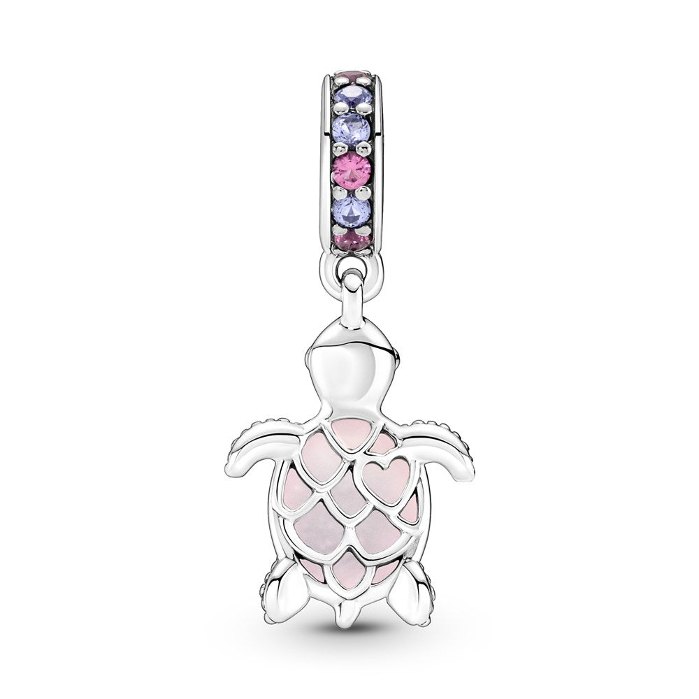 Pandora Murano Glass Pink Sea Turtle Charm