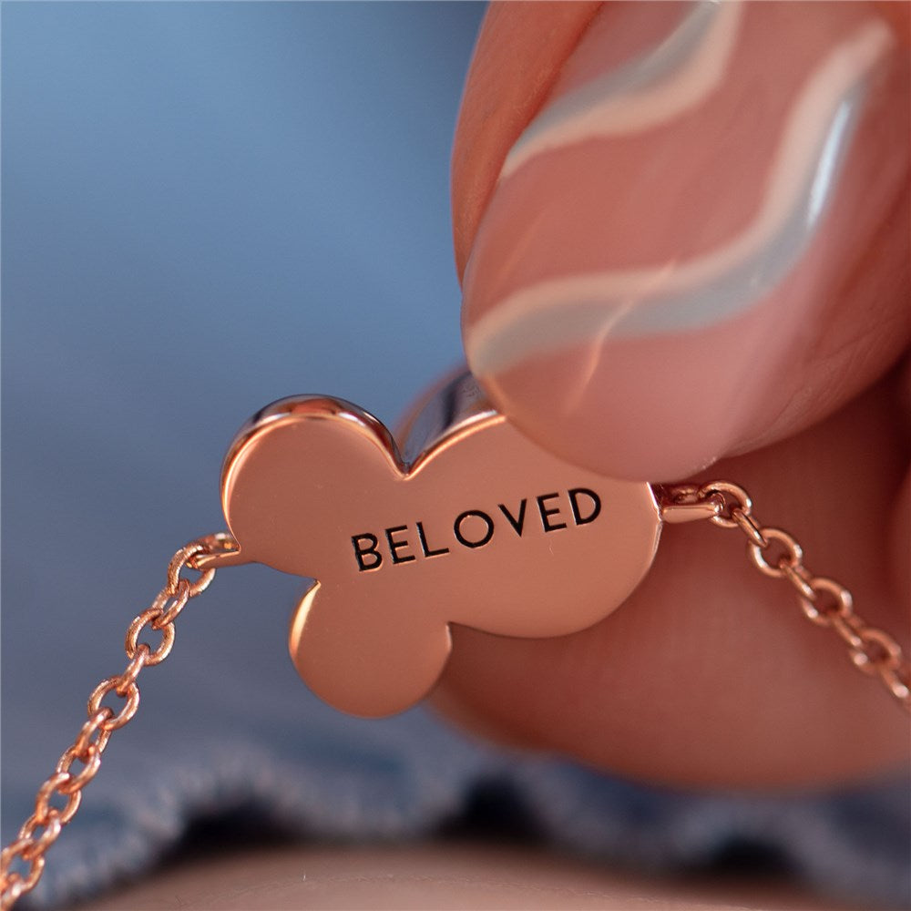 Seek + Find Beloved Rose Gold Bracelet