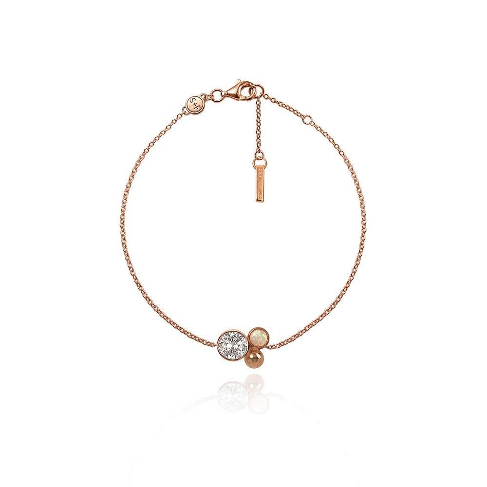 Seek + Find Beloved Rose Gold Bracelet