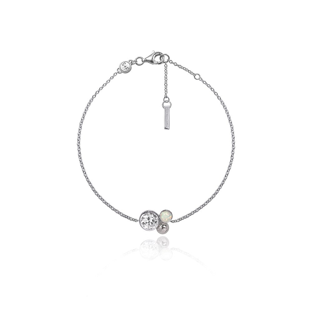 Seek + Find Beloved Silver Bracelet