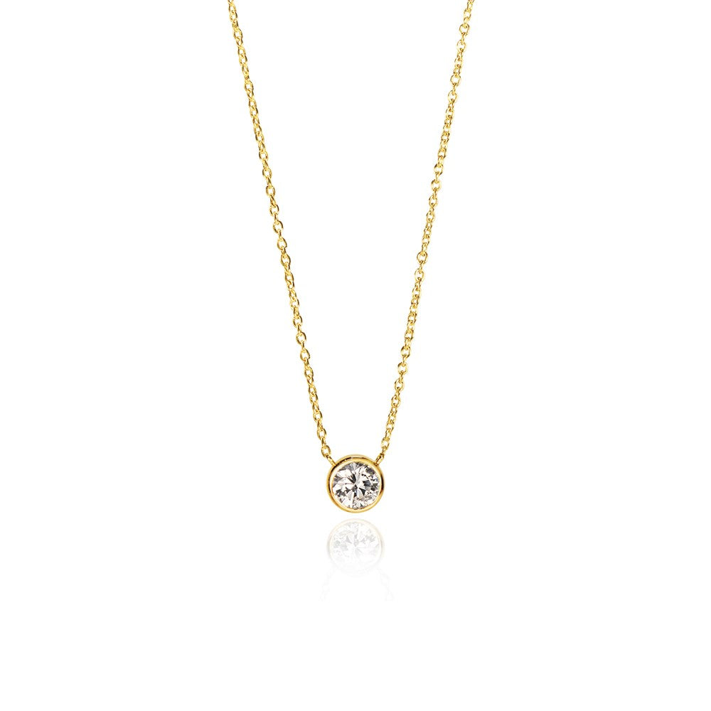 Seek + Find Calm Gold Necklace