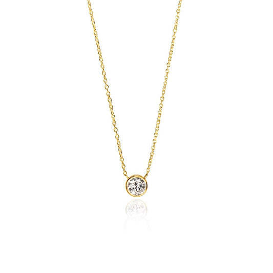Seek + Find Calm Gold Necklace