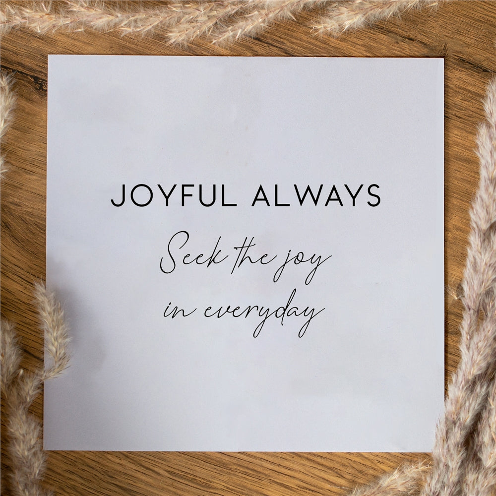 Seek + Find Joyful Always Silver Beaded Bracelet