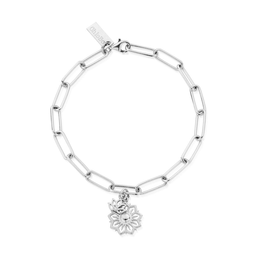 ChloBo Silver Balance + Harmony Link Chain Bracelet