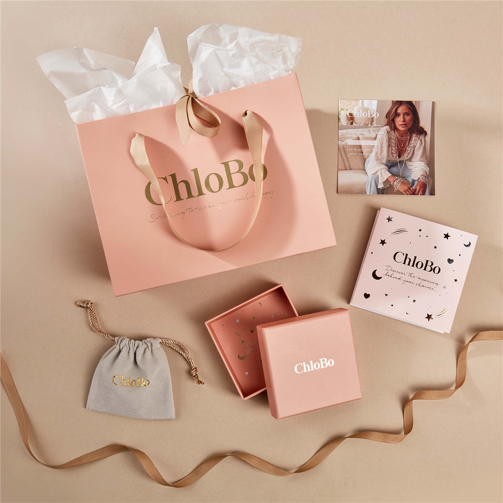 ChloBo Silver Iconic Initial Necklace