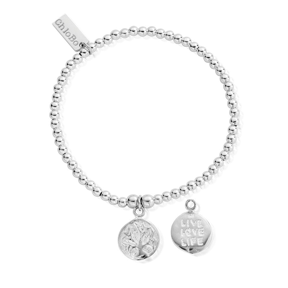 ChloBo Silver Tree Of Life Bracelet