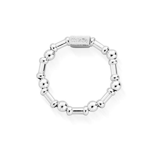 ChloBo Silver Rhythm Of Water Ring