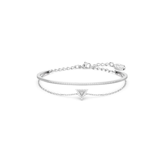 Swarovski Ortyx Medium Silver Triangle Bracelet