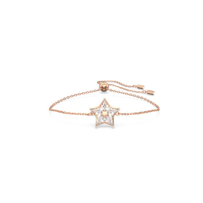 Swarovski Stella Rose Gold Star Pull Bracelet