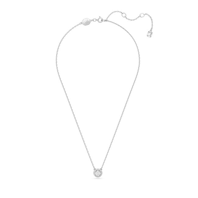 Swarovski Constella Silver Halo Necklace