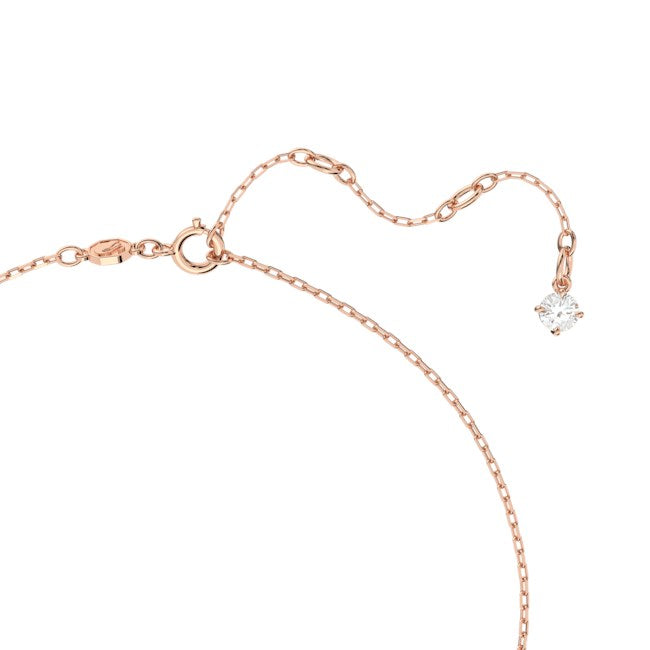 Swarovski Millenia Rose Gold + Purple Octagon Necklace