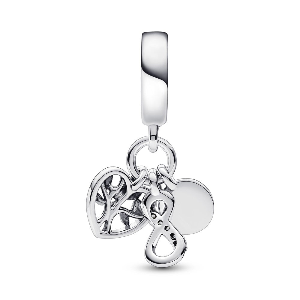 Pandora Family Infinity Triple Dangle Charm