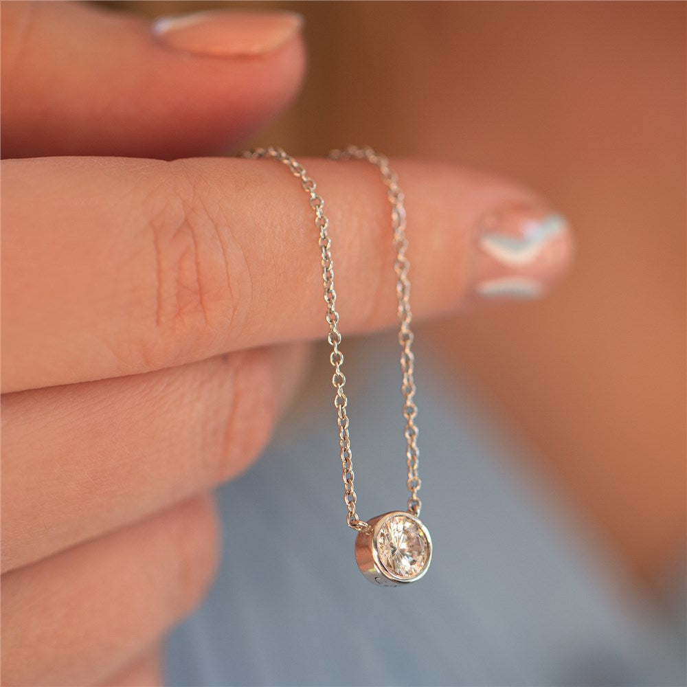 Seek + Find Calm Silver Necklace