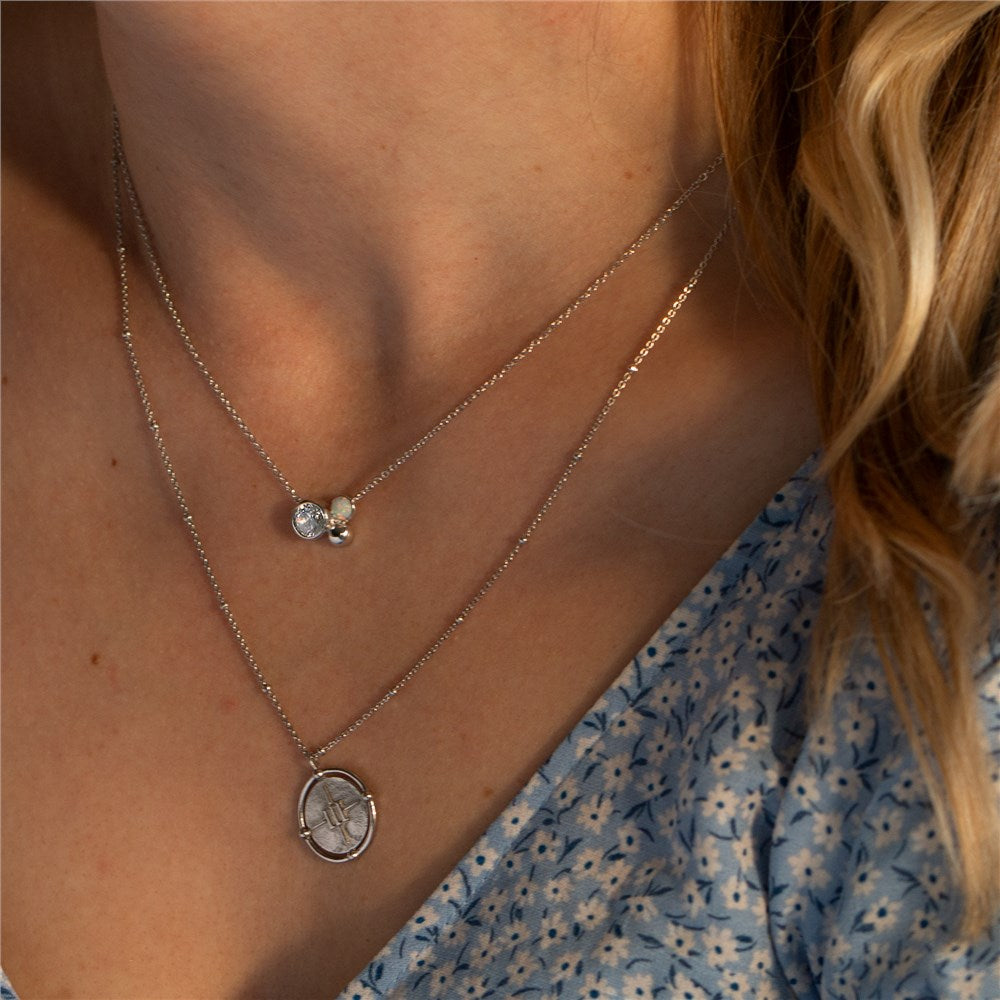 Seek + Find Seekers Silver Necklace